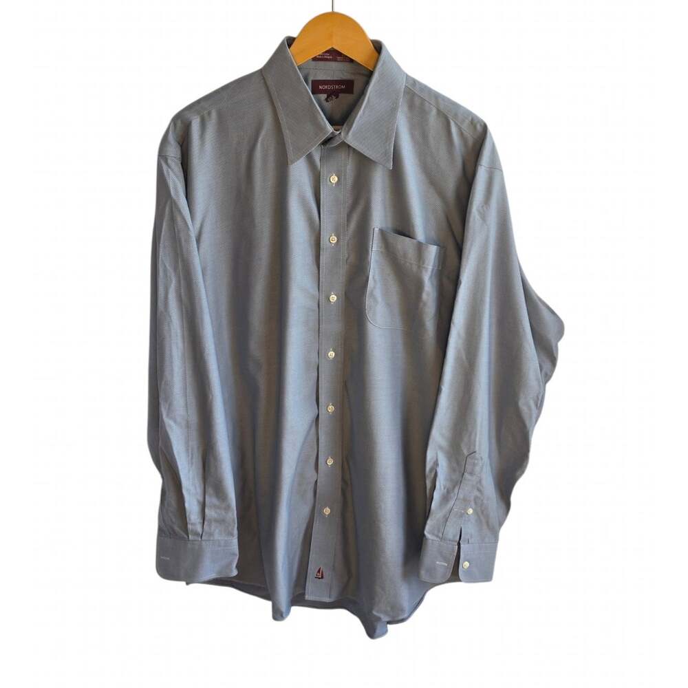 Nordstrom Men's Smartcare Pinstripe Button-Down Dress Shirt